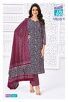Ajrak Vol 4 By Mcm Pure Cotton Printed Top With Bottom Dupatta Bulk Orders In India